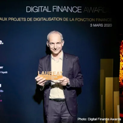 Thomas Baumgartner, Mersen Chief Financial Officer at Digital Finance Awards