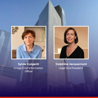 Sylvie Guiganti and Delphine Jacquemont - Mersen Executive Committee