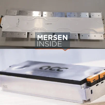 Mersen busbar and ACC battery