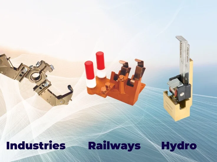 Mersen Brush-holders for process, rail and hydro