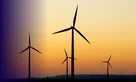 wind turbines in a rural setting